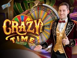 Crazy Time game show in the Mostbet live casino